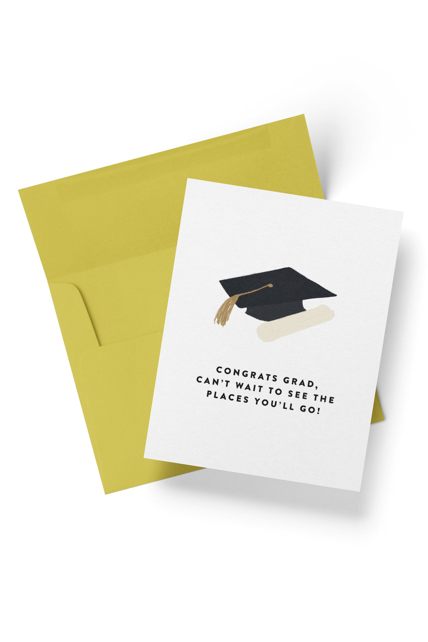 places to send your grad cards Places You'll Go Graduation Card – Joy Paper Co