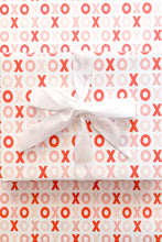 Load image into Gallery viewer, Lettered XOXO Pattern Wrapping Paper