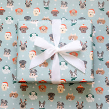 Load image into Gallery viewer, Holiday Dogs Wrapping Paper