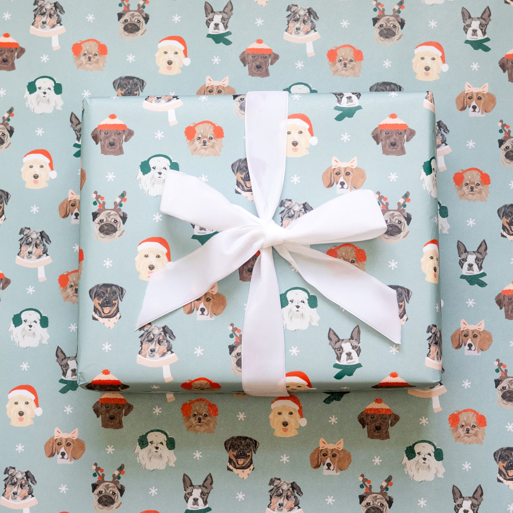 Holiday Dogs Wrapping Paper