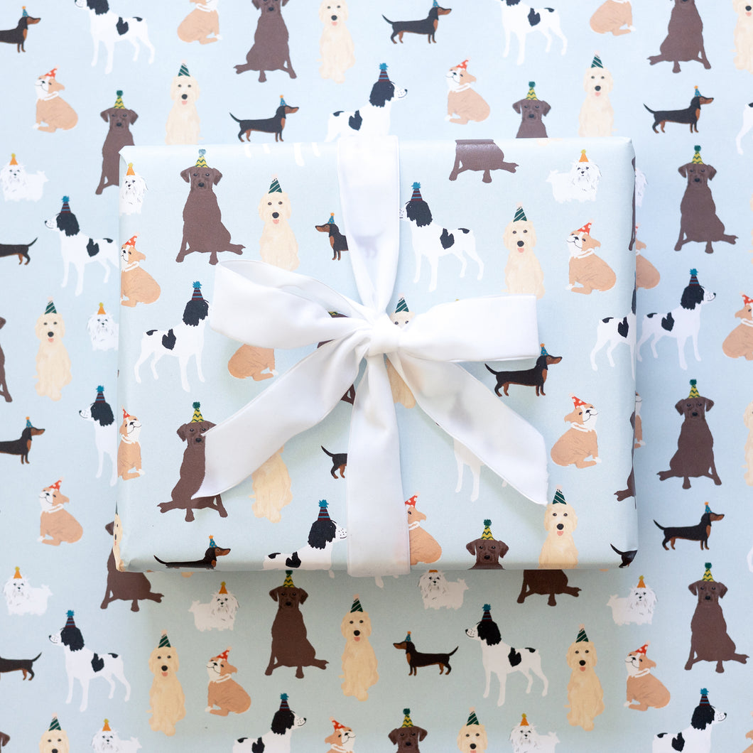 Party Dogs Wrapping Paper