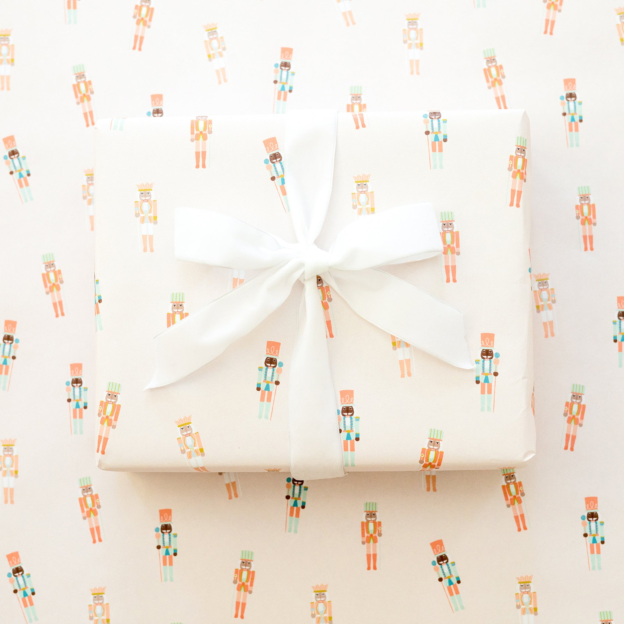 Pinkmas Nutcracker Wrapping Paper Holiday