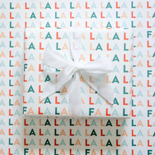 Load image into Gallery viewer, FA LA LA Wrapping Paper