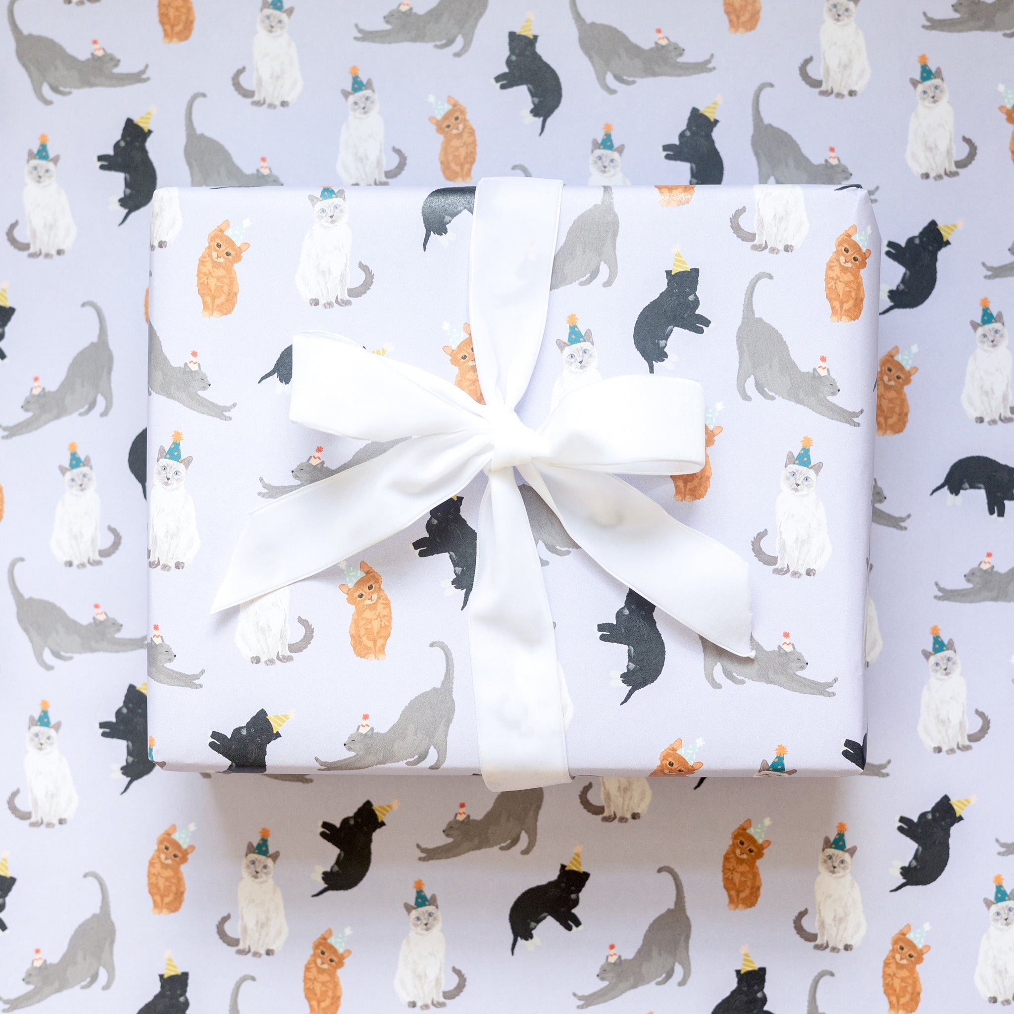 Party Cats Wrapping Paper