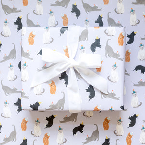 Party Cats Gift Bag for Cat Lady | Birthday Celebration Party Gift