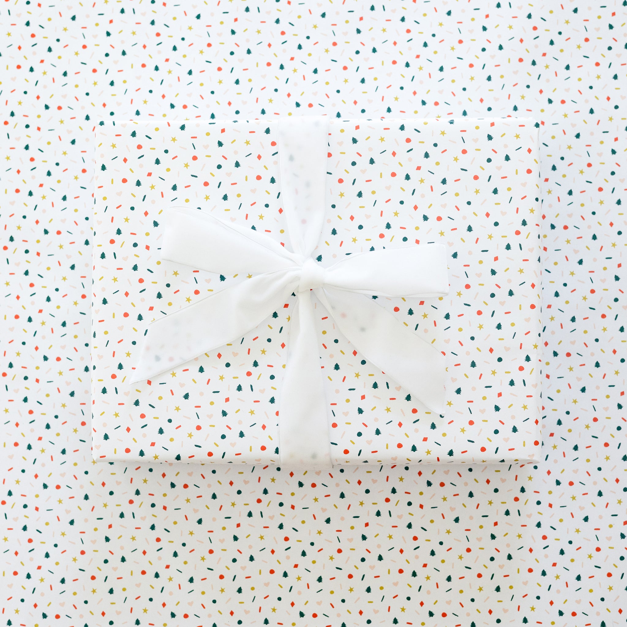 Holiday Confetti Wrapping Paper