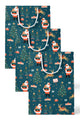 Santa, North Pole Magic Gift Bag Set of 3