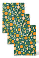 Citrus & Floral Gift Bag Set of 3