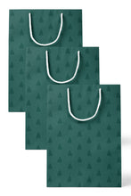 Load image into Gallery viewer, Green Trees Gift Bag Set of 3