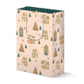 Gingerbread Village Gift Bag | Christmas, Holiday Gift Bag
