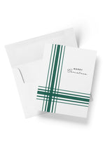 Load image into Gallery viewer, Green &amp; White Gift Christmas Boxed Set of 8 Cards