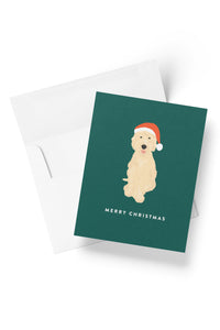 Santa Doodle Christmas Boxed Set of 8 Cards