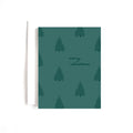 Green Christmas Trees Card