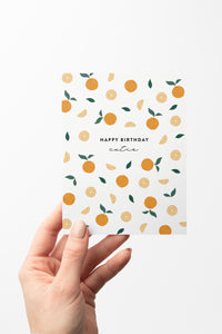 Happy Birthday Cutie Card