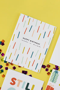 Make a Wish Birthday Candles Card