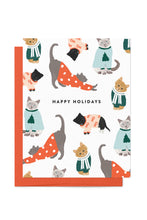 Load image into Gallery viewer, Holiday Cat Cards - Boxed Set of 8 Cards