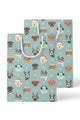 Holiday Dogs Gift Bag Set of 2