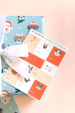Load image into Gallery viewer, Holiday Dogs Gift Sticker Sheet