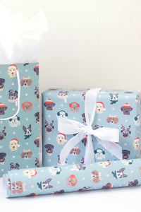 Holiday Dogs Wrapping Paper Roll