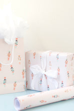 Load image into Gallery viewer, Pinkmas Nutcracker Holiday Wrapping Paper