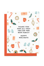 Load image into Gallery viewer, Holiday Thank You Card