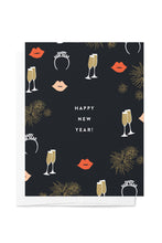 Load image into Gallery viewer, Illustrated Happy New Year Card