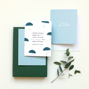 There Are No Words Sympathy Card
