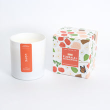 Load image into Gallery viewer, LOVE Candle (Florals + Sandalwood)