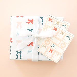 Holiday Bows Gift Sticker Sheet