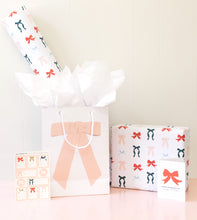 Load image into Gallery viewer, Pink Bow Gift Bag | Birthday, Holiday + Everyday