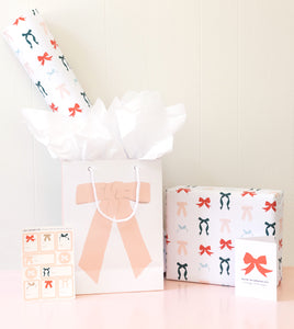 Pink Bow Gift Bag | Birthday, Holiday + Everyday