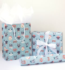 Holiday Dogs Gift Bag | Christmas, Holiday Gift