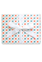 Load image into Gallery viewer, Colorful Holiday Checkered Wrapping Paper