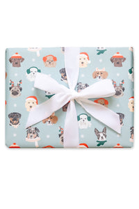 Holiday Dogs Wrapping Paper Roll