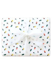 Merry & Bright Holiday Lights Wrapping Paper Roll