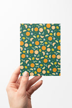 Load image into Gallery viewer, Citrus &amp; Floral Flat Notes | 8 Boxed Notecards Stationery