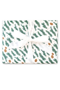 Pine Pattern Holiday Wrapping Paper