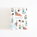 Happy Holiday Cats Cards - Boxed Set of 8 Cards