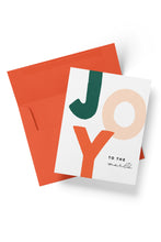 Load image into Gallery viewer, JOY to the World Boxed Set of 8 Cards