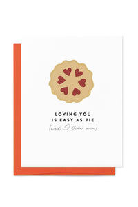 Easy as Pie Card