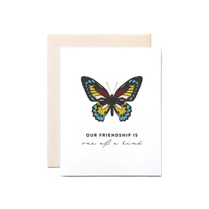 One of a Kind Butterfly, Friendship Card