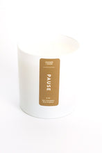 Load image into Gallery viewer, Pause (Leather + Suede) Coconut Soy Candle