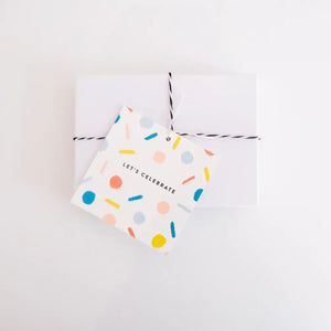 Let's Celebrate Gift Tag (Set of 8)