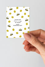 Load image into Gallery viewer, &#39;Bee-ing my Friend&#39; Kids Mini Valentines (Set of 12)