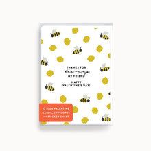 Load image into Gallery viewer, &#39;Bee-ing my Friend&#39; Kids Mini Valentines (Set of 12)