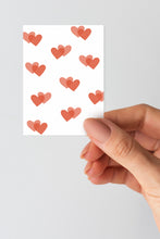 Load image into Gallery viewer, Heart Pattern Mini Valentines (Set of 8)