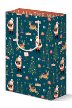 Load image into Gallery viewer, Santa, North Pole Magic Gift Bag Set of 3