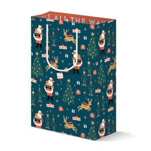 Santa, North Pole Magic Gift Bag | Christmas, Holiday Gift