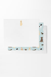 Dog Lover Flat Notes | 8 Boxed Notecards Stationery