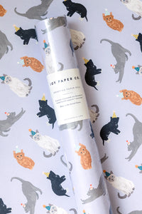 Party Cats Wrapping Paper